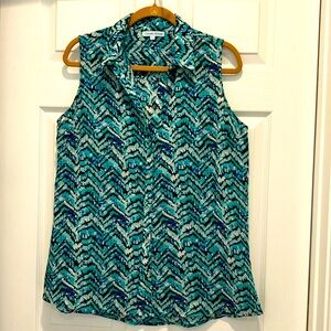 Ladies Sheer Sleeveless Top